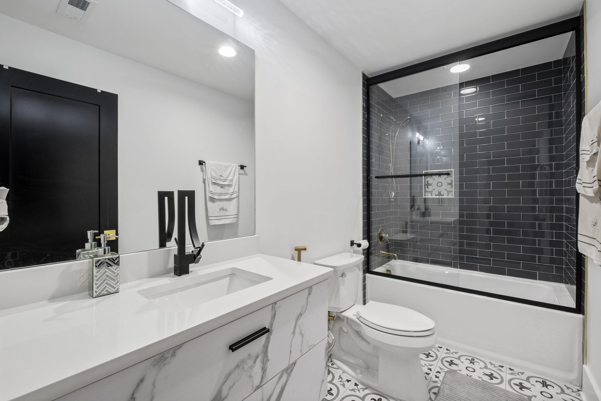 Interior detail of a 786 Properties custom home